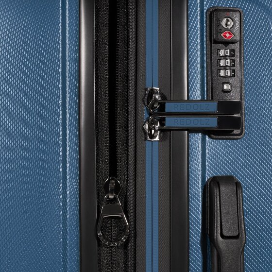 Redolz Essentials 14 4 Rollen Kofferset 3-teilig mit Dehnfalte