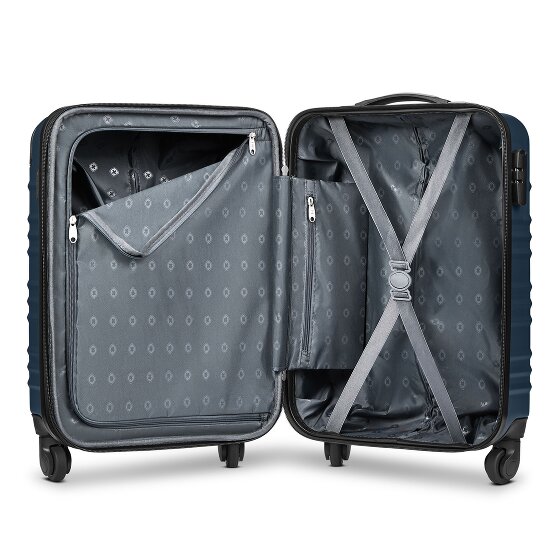 Wenger Amplar Evo 4 Rollen Kabinentrolley S 53 cm mit Dehnfalte