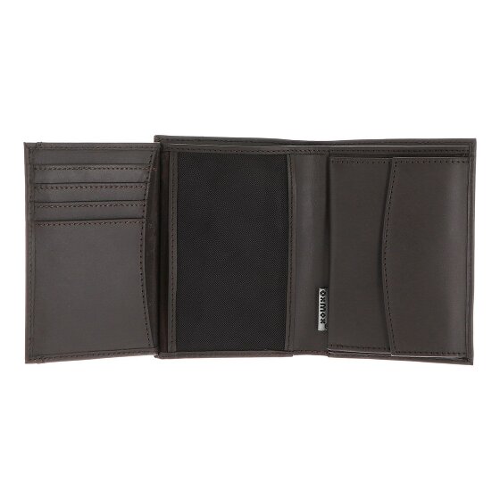 oxmox Leather Geldbörse RFID Schutz Leder 10 cm