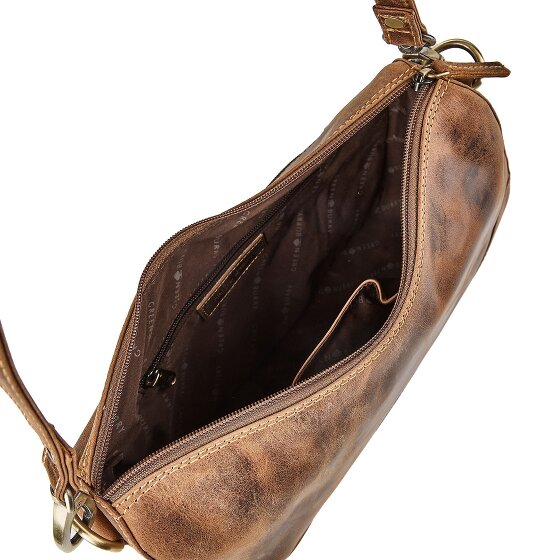 Greenburry Vintage Schultertasche Leder 31.5 cm