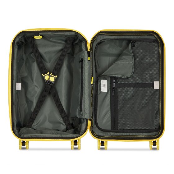 Delsey Paris Rempart 2.0 4 Rollen Kabinentrolley 55 cm mit Dehnfalte