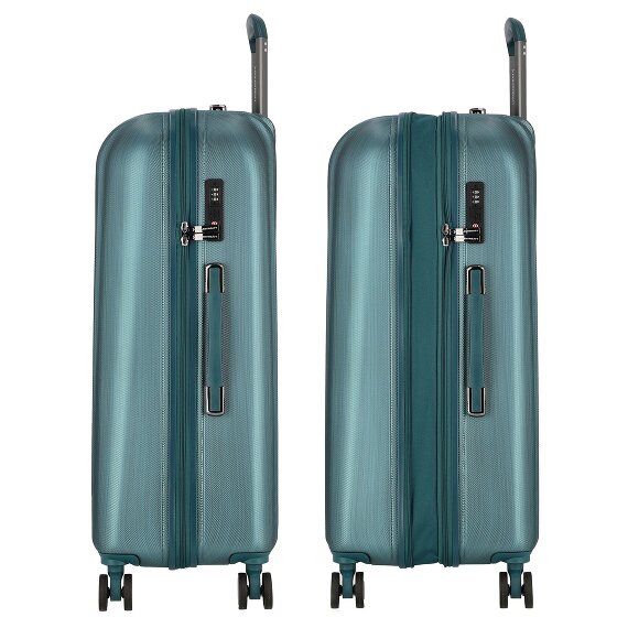 Polestream Moonrock 4 Rollen Trolley L 78 cm mit Dehnfalte