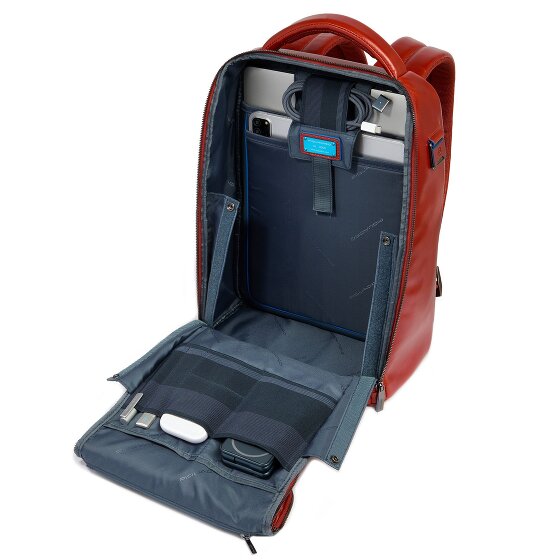 Piquadro Blue Square Daypack Leder 29 cm Laptopfach