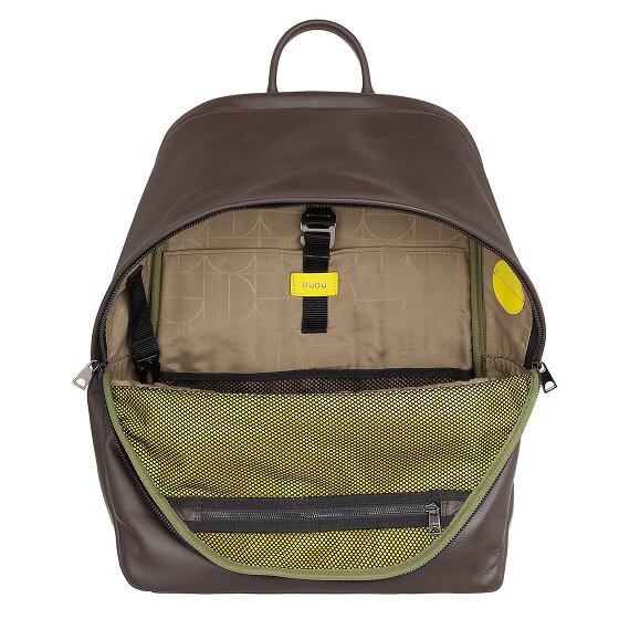 DuDu New York Daypack Leder 41 cm Laptopfach