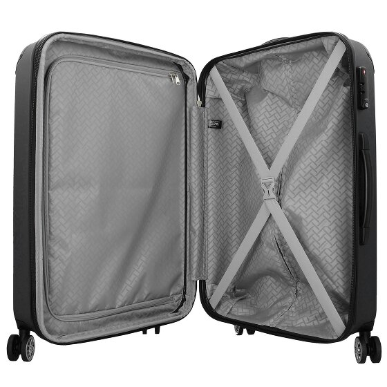Travelite City M 4-Rollen Trolley 68 cm