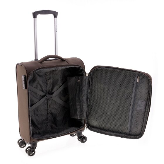 Gladiator 2000 4 Rollen Kabinentrolley 55 cm mit Dehnfalte