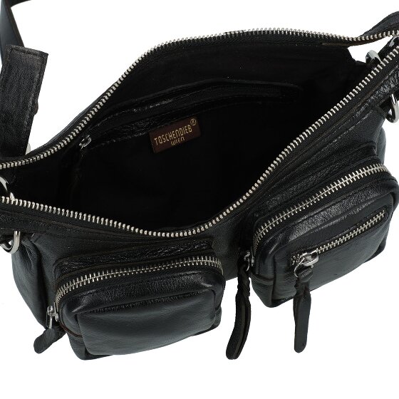 Taschendieb Wien Salvatorgasse Umhängetasche Leder 24 cm