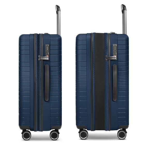 Franky Dallas 3.0 4 Rollen Trolley M 65 cm mit Dehnfalte
