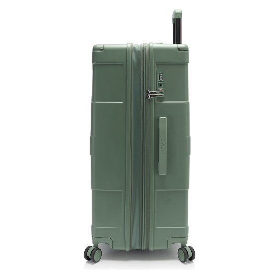 Heys ReNew 4 Rollen Trolley L 76 cm mit Dehnfalte