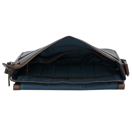 Leonhard Heyden Roma Messenger Leder 38 cm Laptopfach