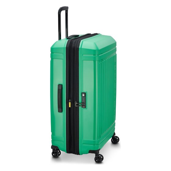 Delsey Paris Lutece Se 4 Rollen Trolley 79 cm mit Dehnfalte
