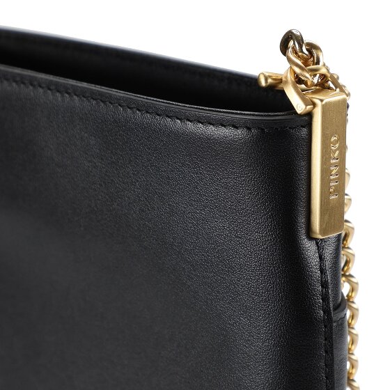 PINKO Flat Mini Bag Umhängetasche Leder 17 cm