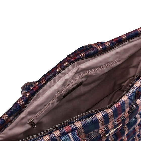 Mandarina Duck Tartan Shopper Tasche 42 cm