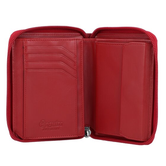Esquire New Silk Geldbörse Leder 10 cm