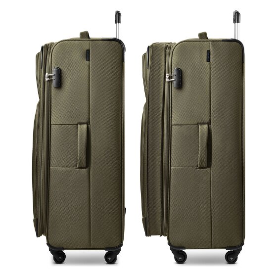 Wenger Beaumont 4-Rollen Trolley XL 87 cm Sondergrösse mit Dehnfalte