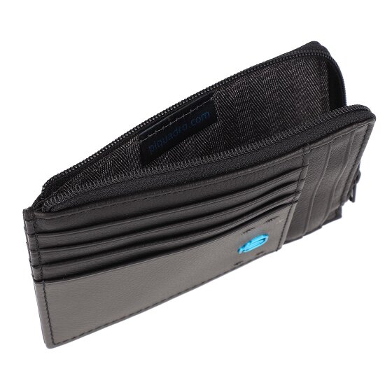 Piquadro Pulse Kreditkartenetui RFID Schutz Leder 12 cm