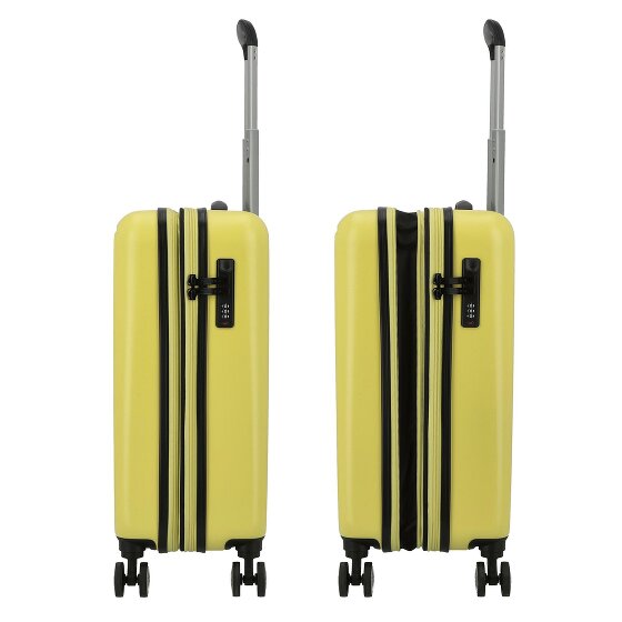 Gabol Future Plus 4 Rollen Kabinentrolley 55 cm mit Dehnfalte
