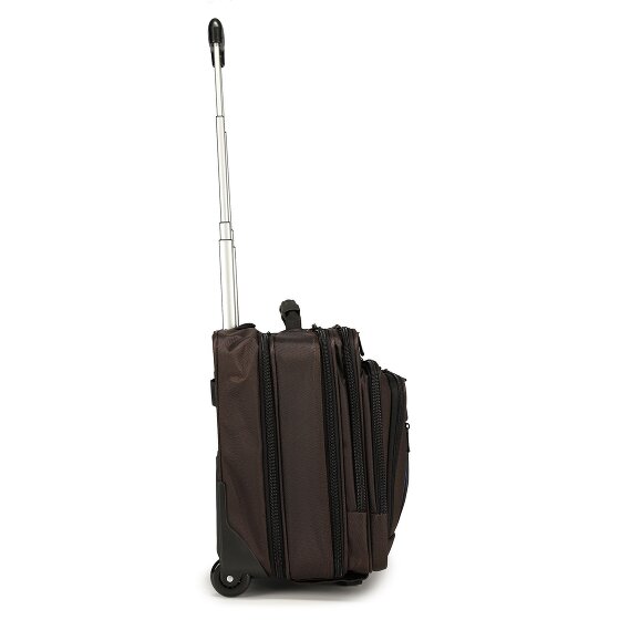 Dermata 2 Rollen Businesstrolley 38 cm Laptopfach
