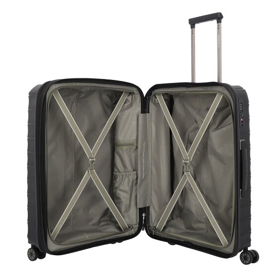 Travelite Mooby 4 Rollen Kofferset 3-teilig mit Dehnfalte