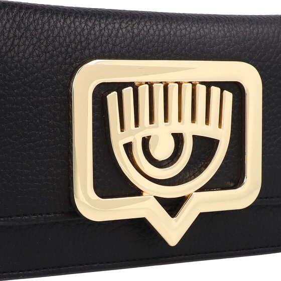 Chiara Ferragni Eyelike buckle Clutch Geldbörse 19.5 cm