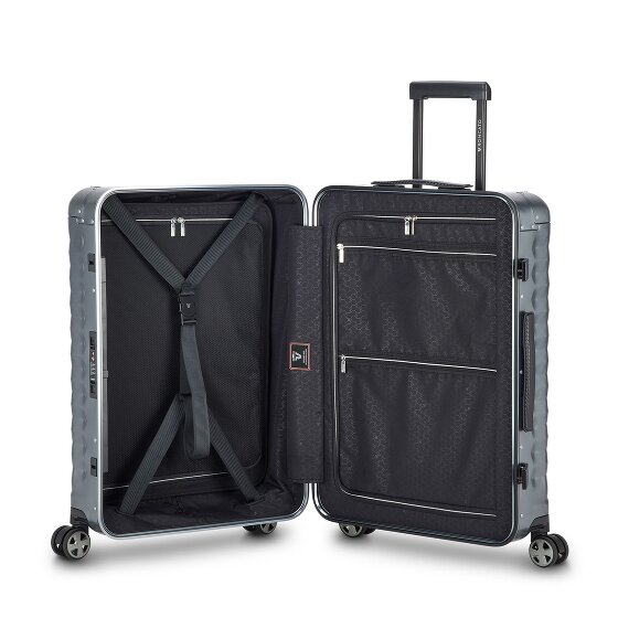 Roncato Uno Aluminium 4 Rollen Trolley 68 cm