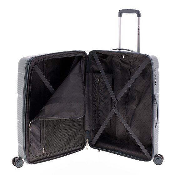 Gladiator 0800 4 Rollen Trolley 65 cm mit Dehnfalte