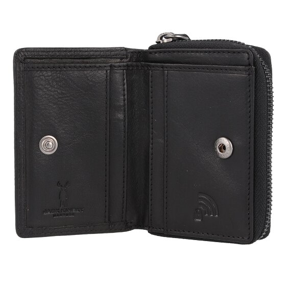 Jack Kinsky Montreal Geldbörse RFID Schutz Leder 11 cm