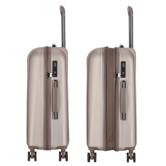 Polestream Moonrock 4 Rollen Trolley 69 cm mit Dehnfalte