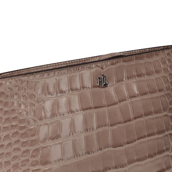 Lauren Ralph Lauren Top Clutch Tasche Leder 28 cm