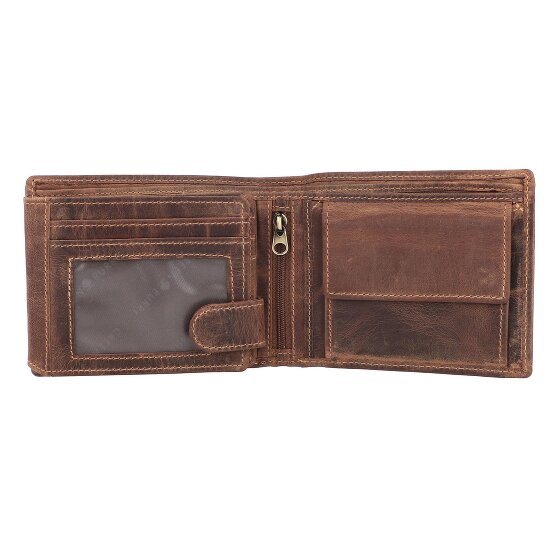 Greenburry Vintage Geldbörse Leder 12.5 cm