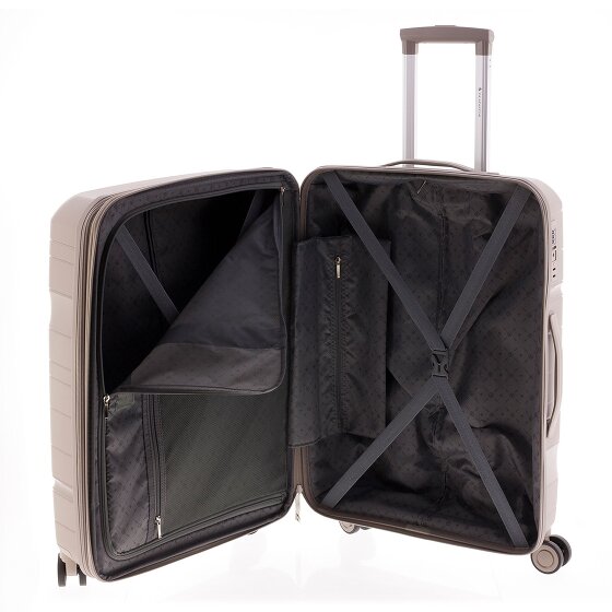 Gladiator 3800 4 Rollen Trolley 67 cm mit Dehnfalte