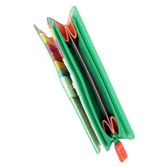 Mywalit Geldbörse RFID Schutz Leder 8 cm