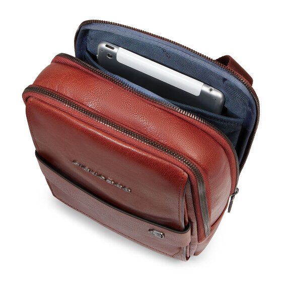 Piquadro Solm Umhängetasche Leder 25 cm
