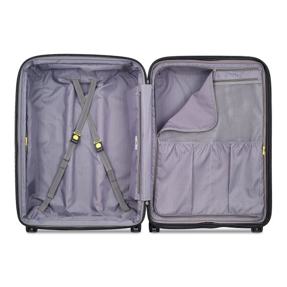 Delsey Paris Promenade Hard 2.0 4 Rollen Trolley 76 cm mit Dehnfalte