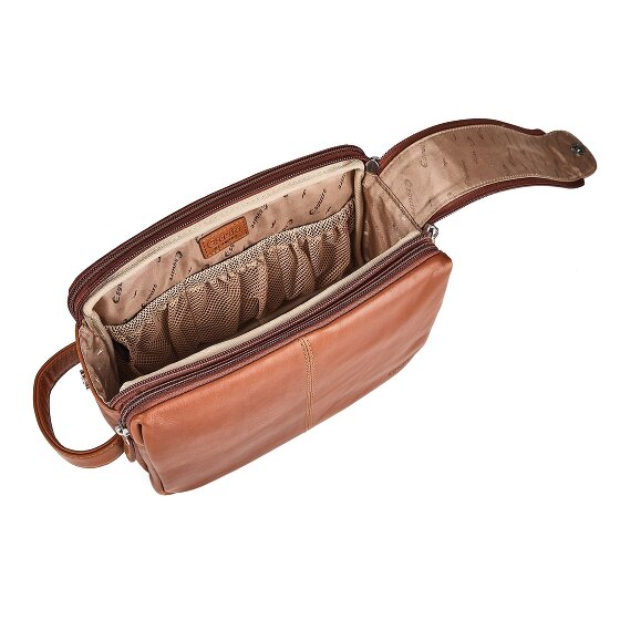 Esquire Dallas Kulturbeutel Leder 25 cm