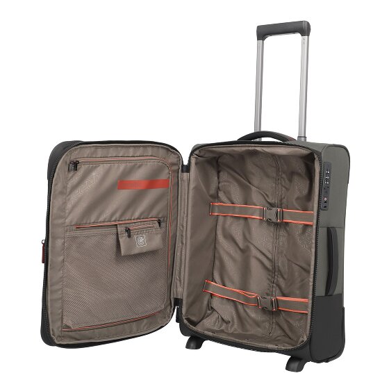 Travelite Crosslite 5.0 2 Rollen Kabinentrolley 54 cm
