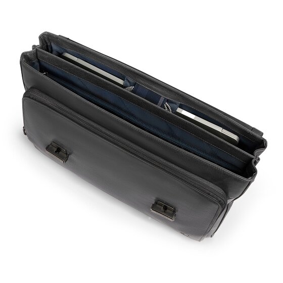 Piquadro Solm Aktentasche Leder 42 cm Laptopfach