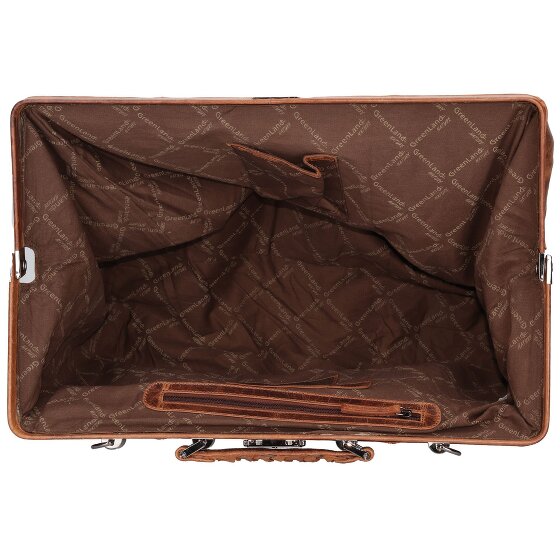 Greenland Nature Montana Weekender Reisetasche RFID Leder 51 cm