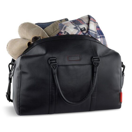 Bugatti Clark Weekender Reisetasche Leder 45 cm