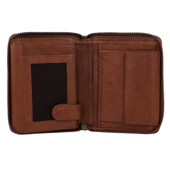 Greenburry Colombiana Geldbörse RFID Schutz Leder 10.5 cm