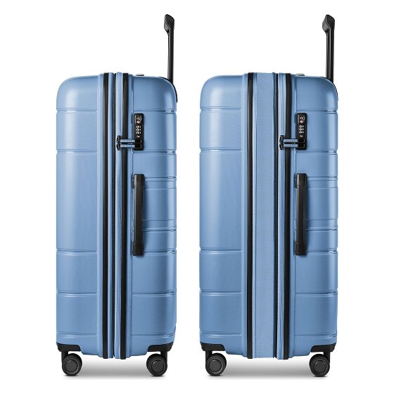 Redolz Essentials 11 4 Rollen Kofferset 3-teilig mit Dehnfalte