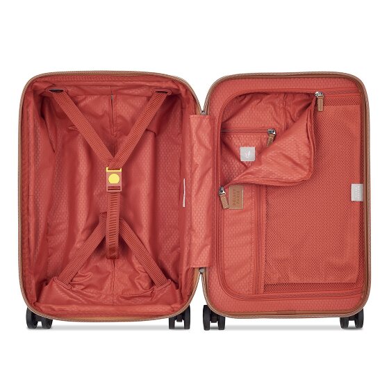 Delsey Paris Chatelet Air 2.0 4-Rollen Kabinentrolley 55 cm mit Dehnfalte