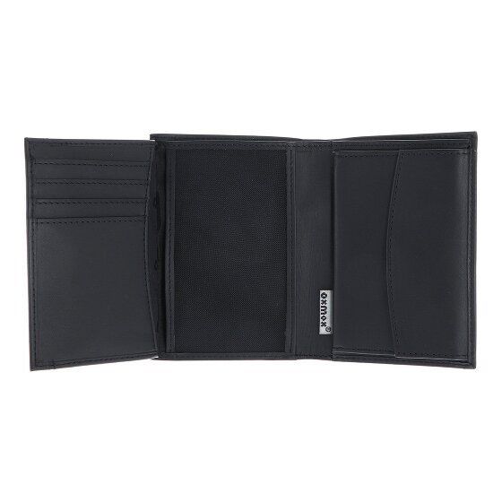 oxmox Leather Geldbörse RFID Schutz Leder 13 cm