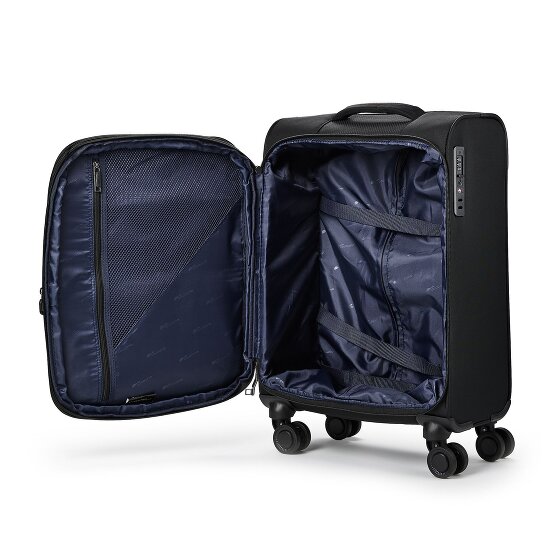 Cocoono Mauritius 4 Rollen Kabinentrolley S 58 cm mit Dehnfalte