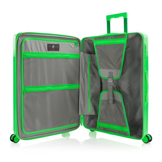 Heys HiLite 4 Rollen Trolley L 74 cm mit Dehnfalte