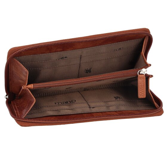 mano Donna Aurona Geldbörse RFID Leder 19 cm