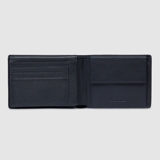 Piquadro Than Geldbörse RFID Schutz Leder 12.5 cm