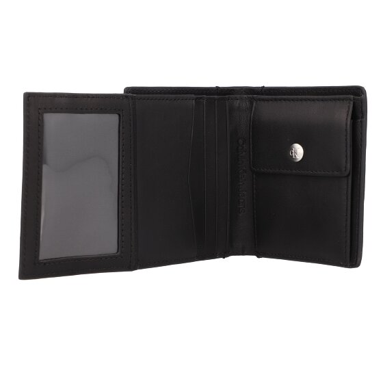 Calvin Klein Jeans Mono Geldbörse RFID Schutz Leder 9.5 cm