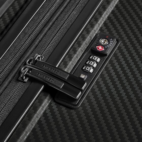 Smartbox Edition 01 4 Rollen Trolley 66 cm mit Dehnfalte