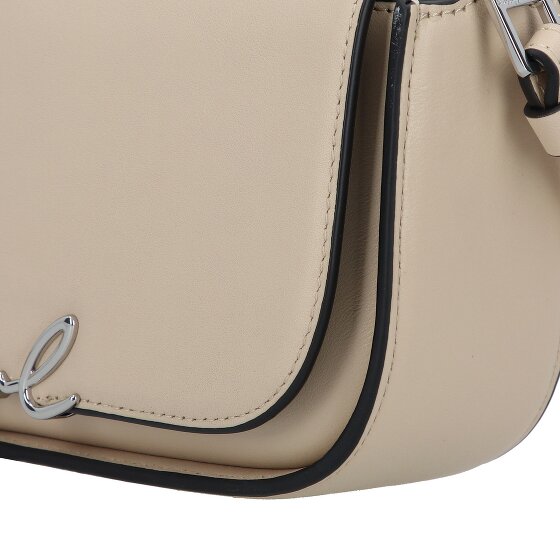Karl Lagerfeld Signature Schultertasche Leder 24 cm
